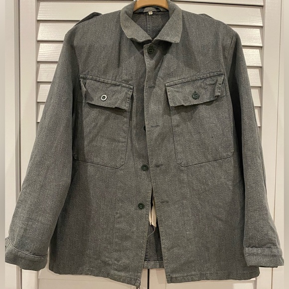 VINTAGE French Military Jacket - Picture 1 of 14